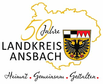  Logo 50 Jahre Landkreis Ansbach 